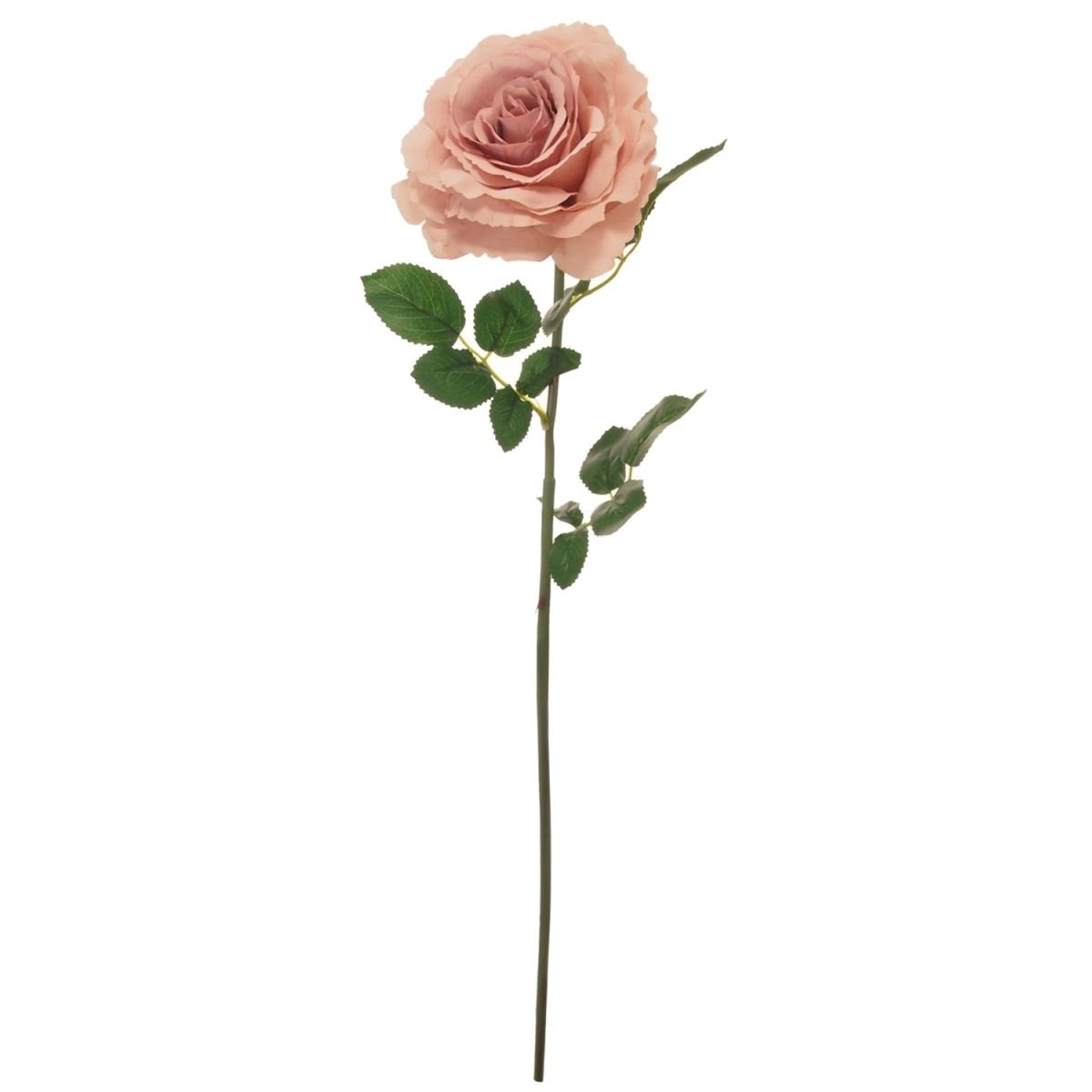 Silk Single Tudor Rose - Dusty Pink – image 2