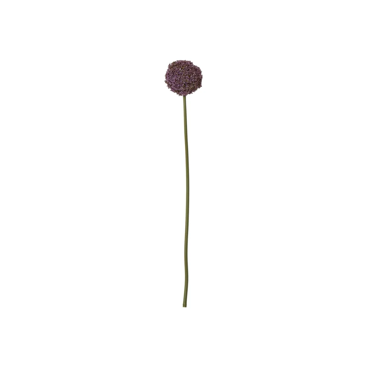 Purple Allium Stem Artificial Flower Stem - Cream – image 1