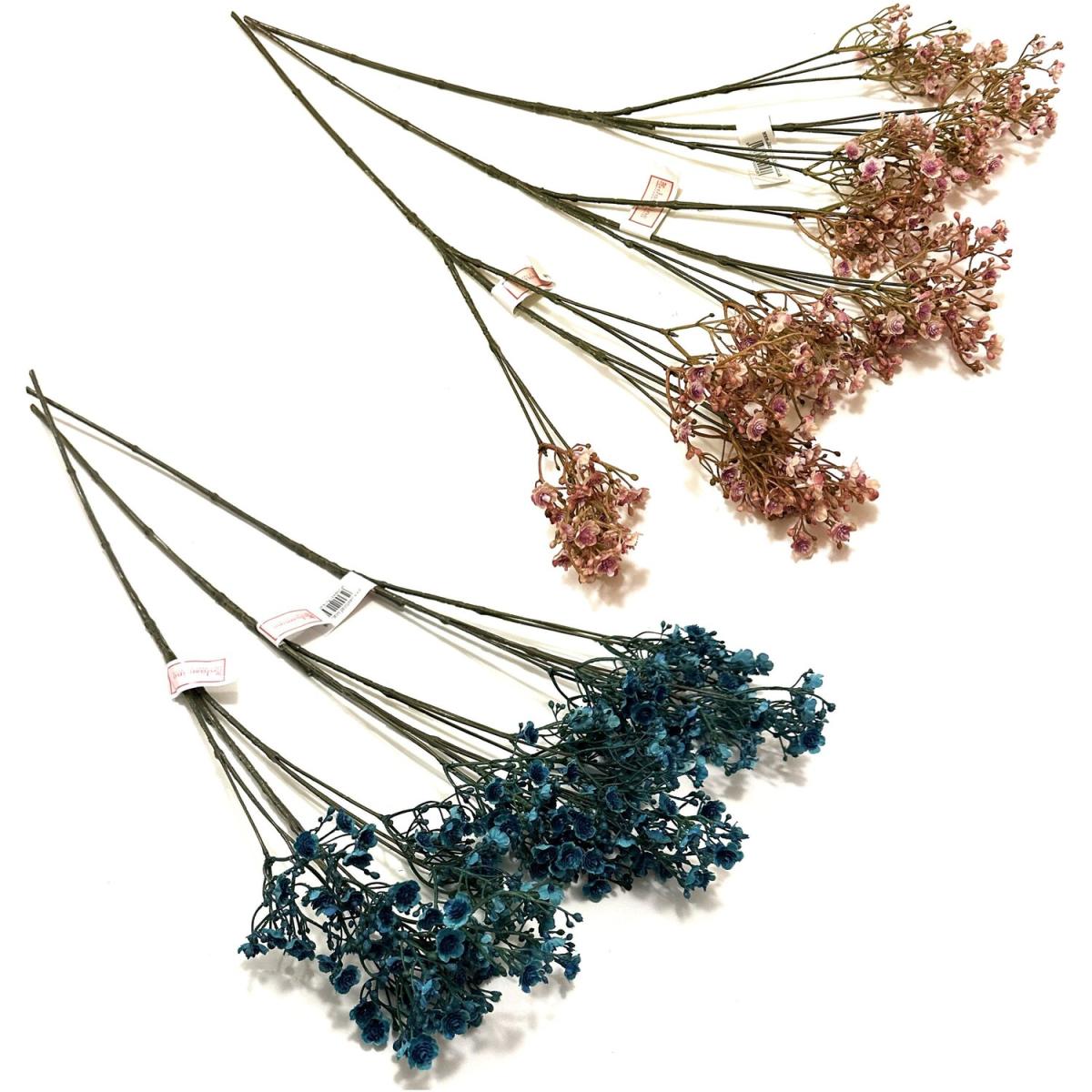 Artificial Gypsophila Flower Stems - Blue – image 4