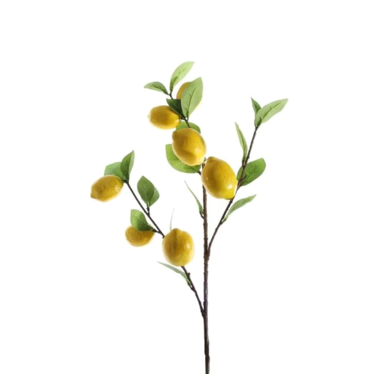 Lemon Branch 2 Pack Yellow Artificial Flowers - Yellow