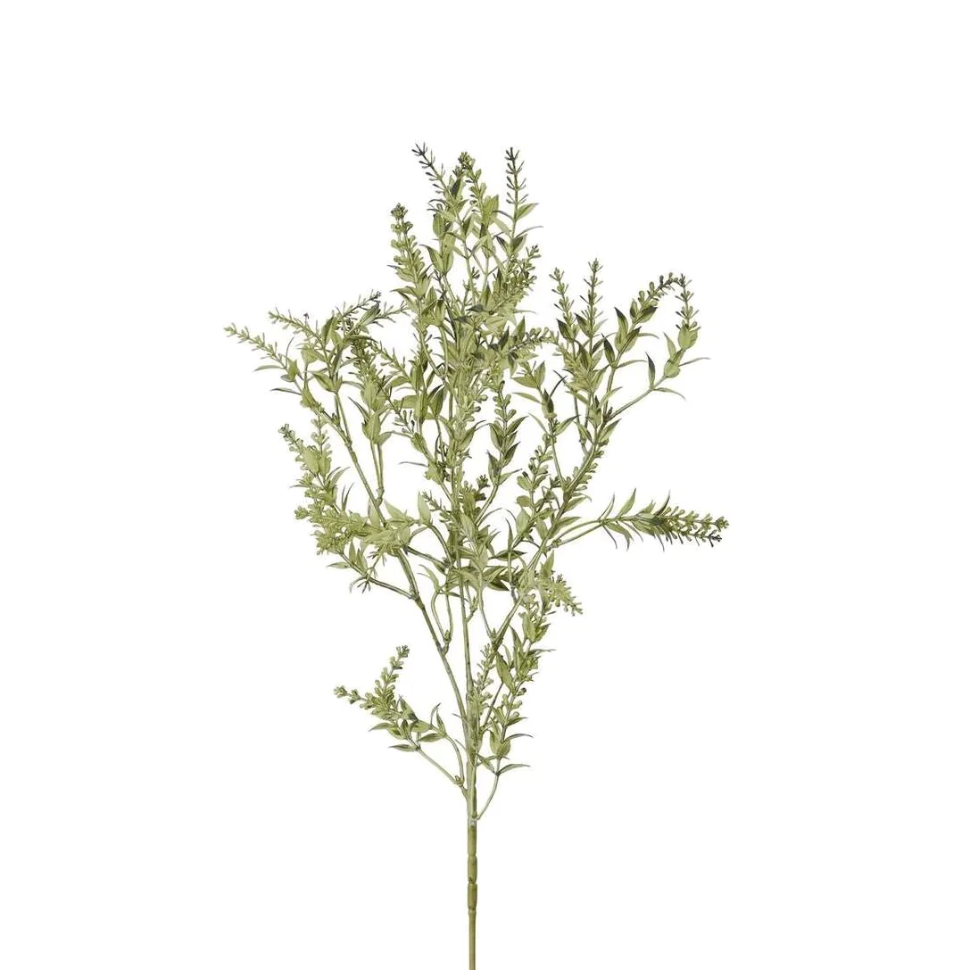 Broom Stem Artificial Flower Stem - White – image 1