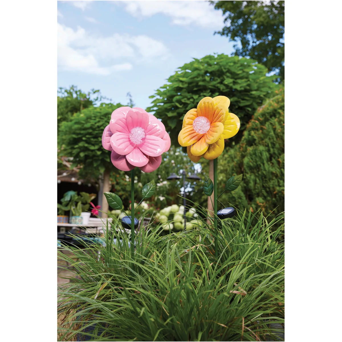 Luxform 2 X Flower Anemone Yellow 28214 - Yellow – image 2
