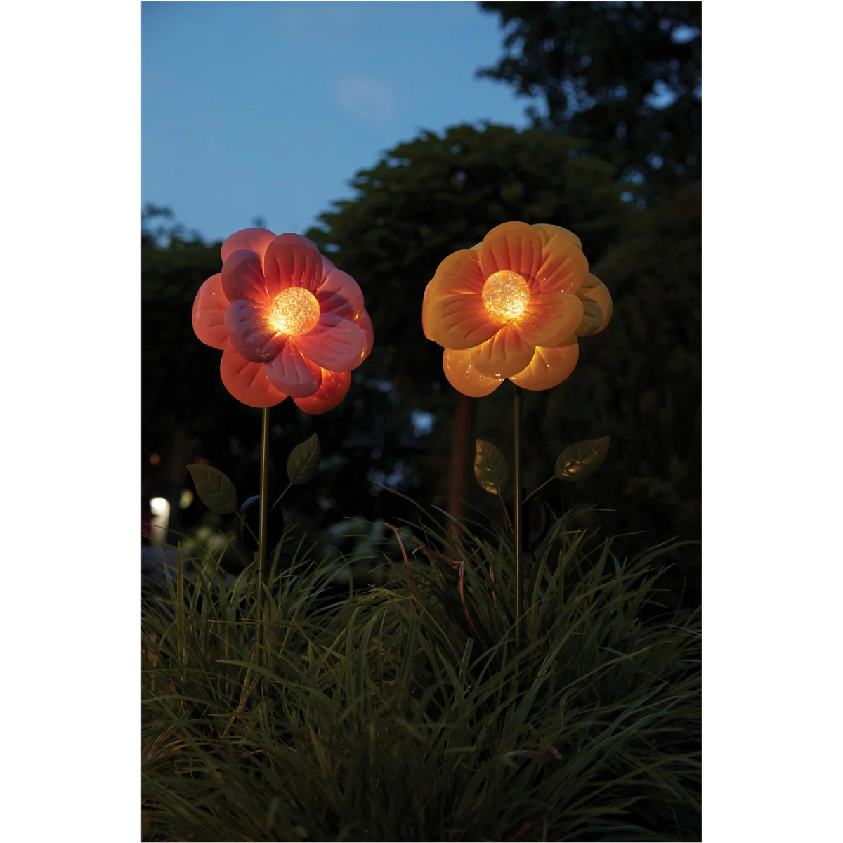 Luxform 2 X Flower Anemone Yellow 28214 - Yellow – image 3