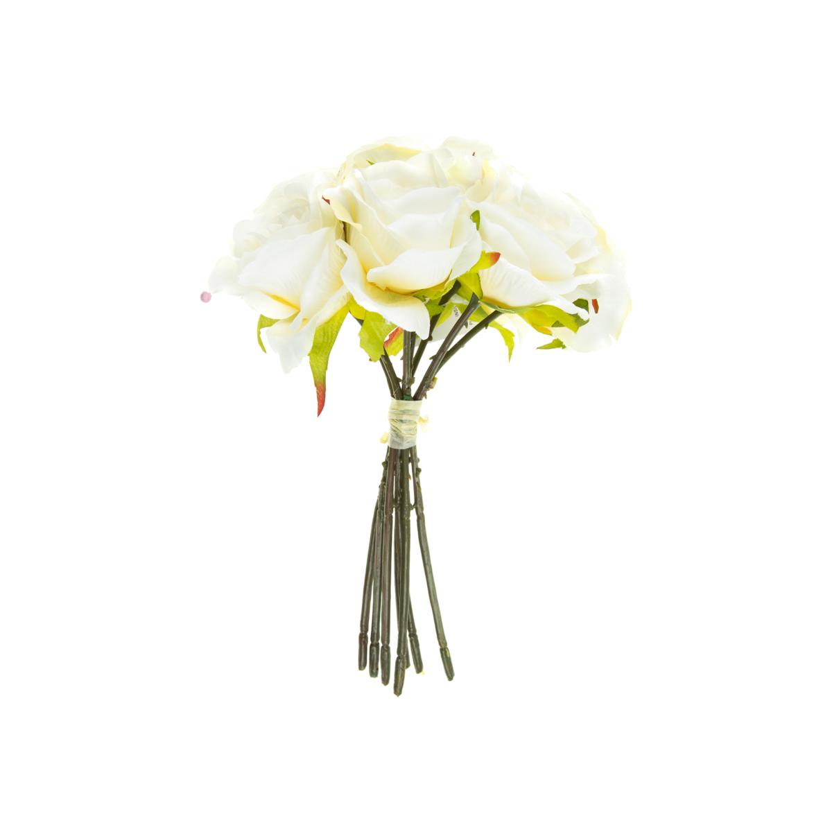 Ivory Rose Stem Bouquet - Ivory – image 1