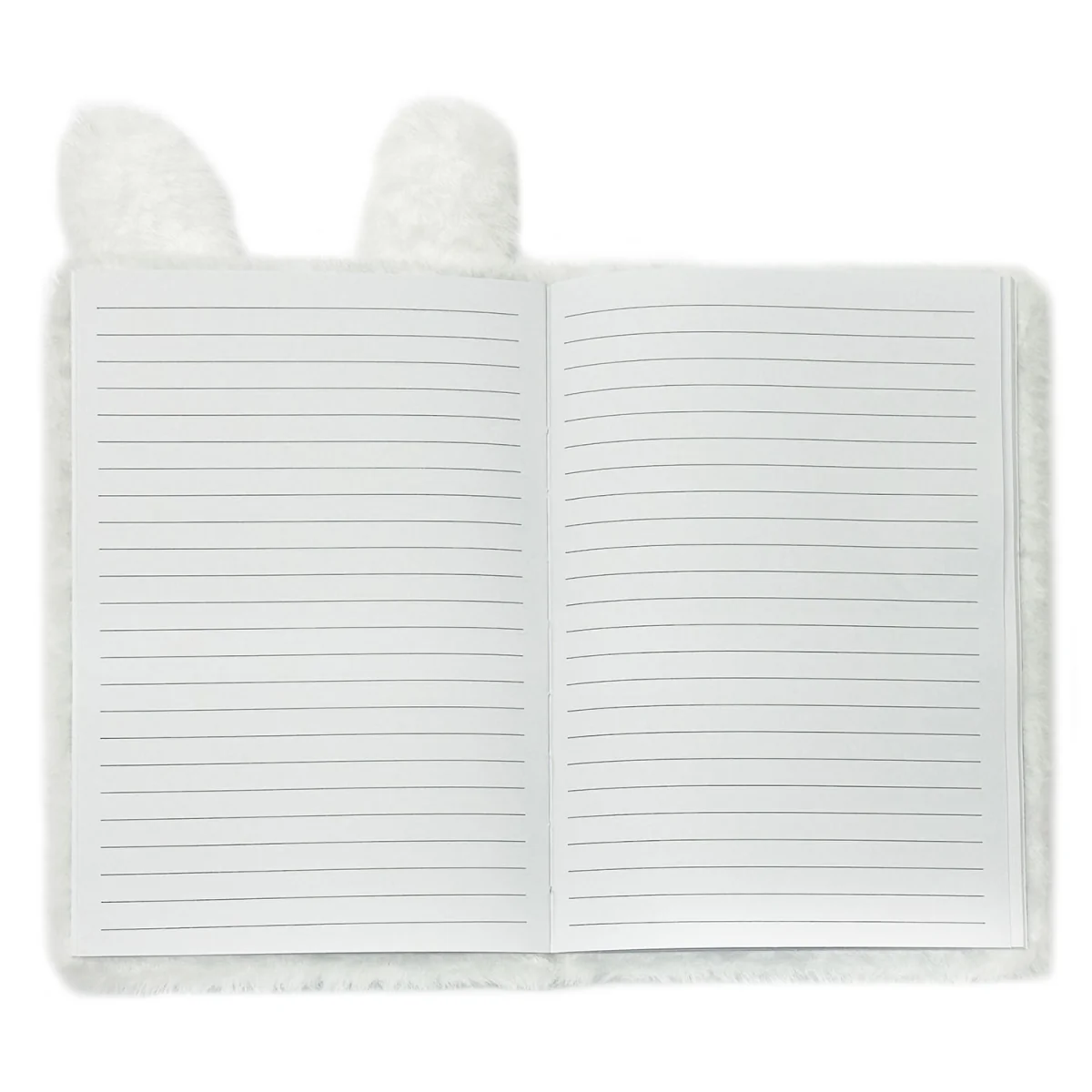 Fluffy Flower Bunny Notebook - White – image 2