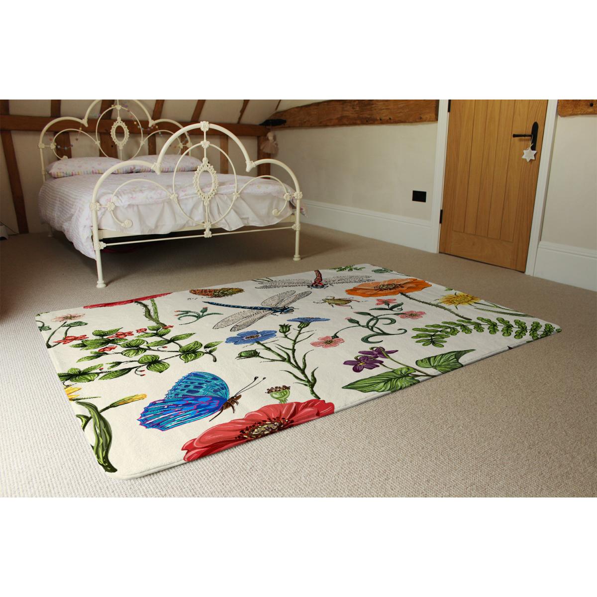 Flowers  Insects Rug - Green / 230cm – image 3
