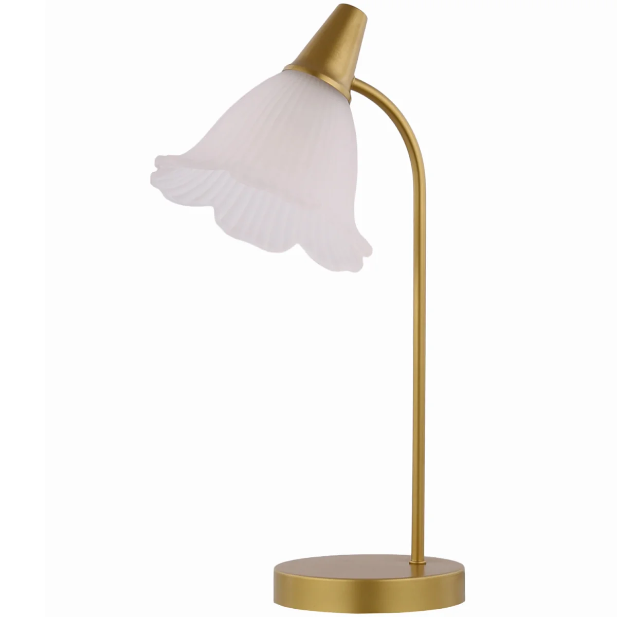 Chloe Flower Table Lamp - Gold – image 2