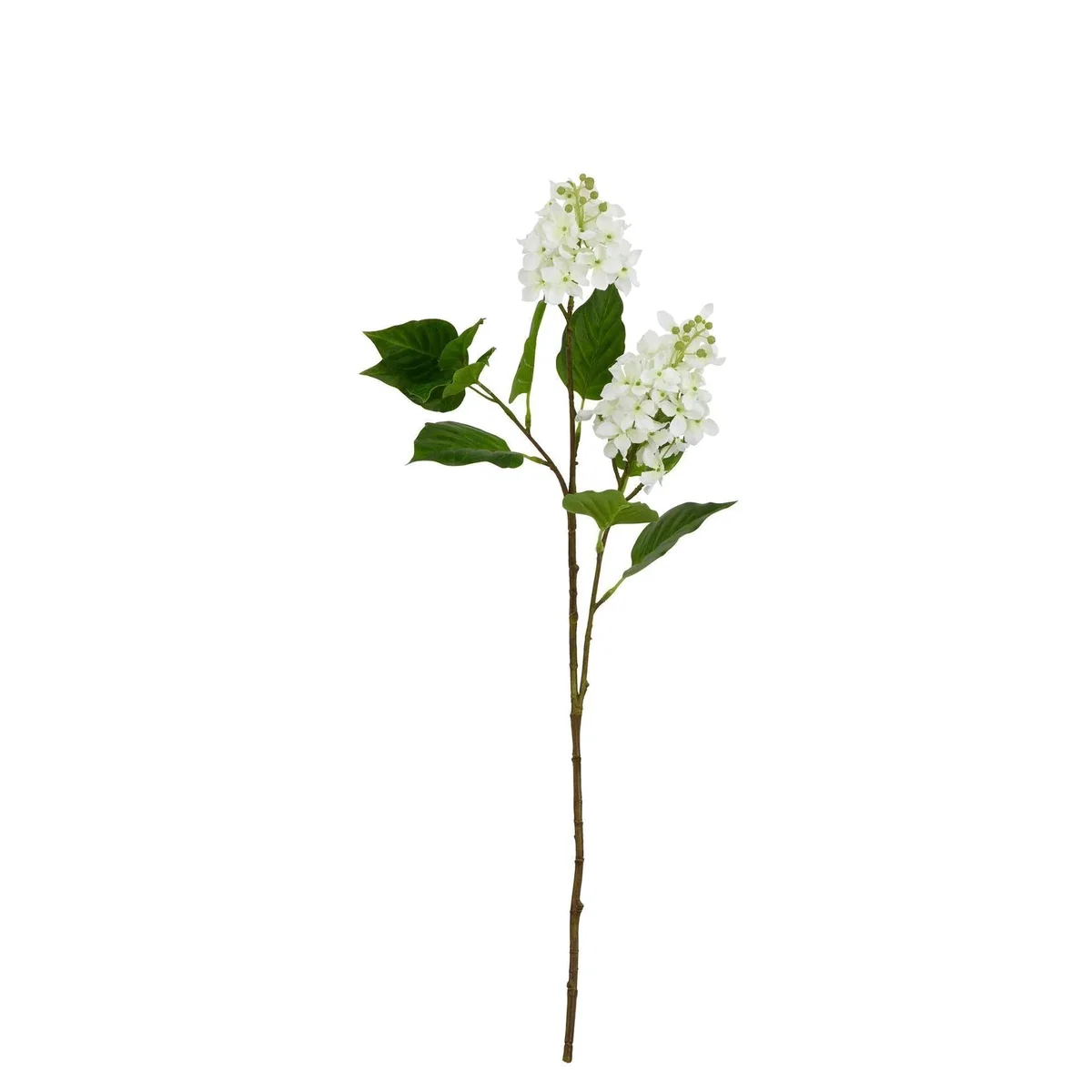 Hill Interiors The Natural Garden Collection White Lilac Artificial Flower - White – image 1