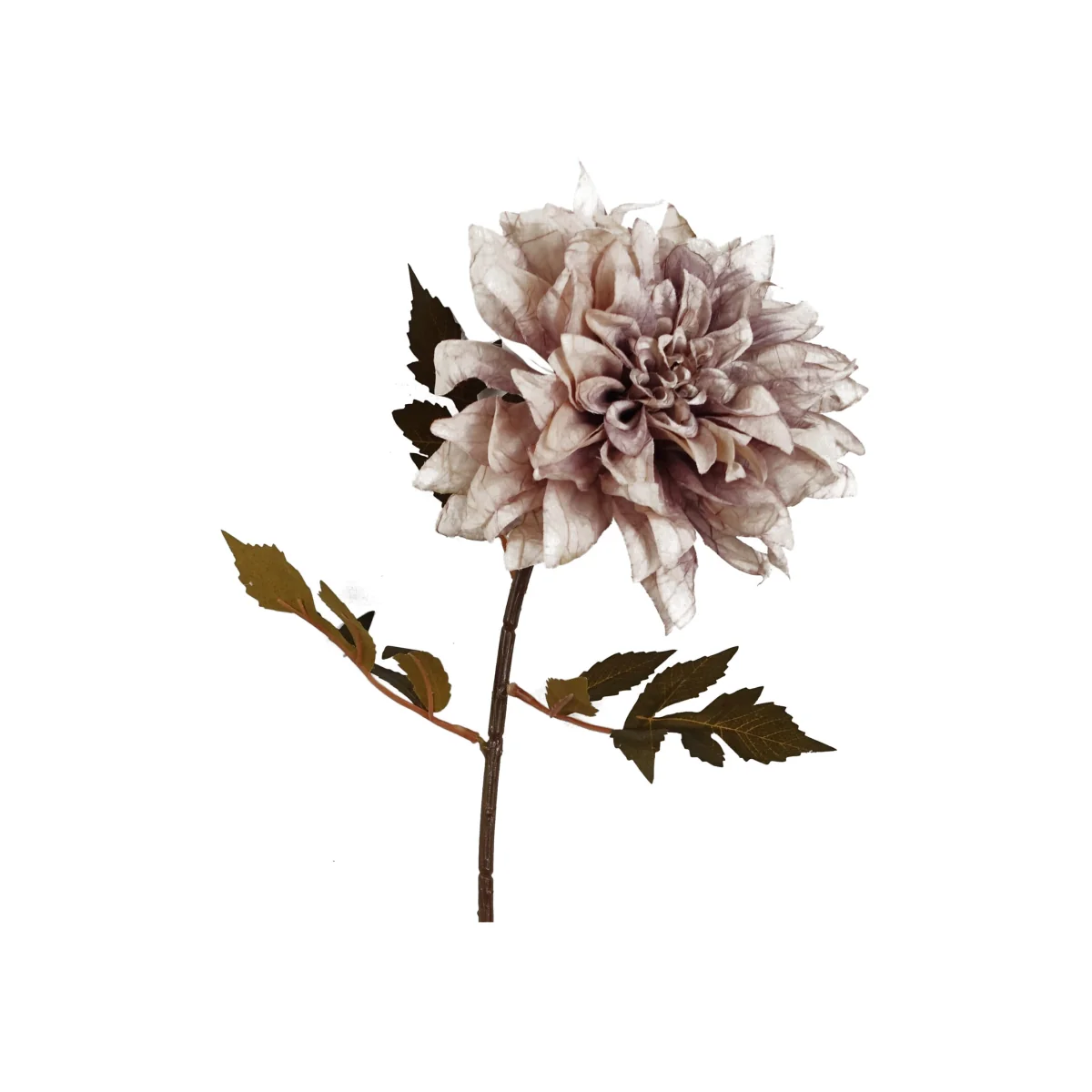 Artificial Dahlia Flower Stem - Dusty Pink Dahlia