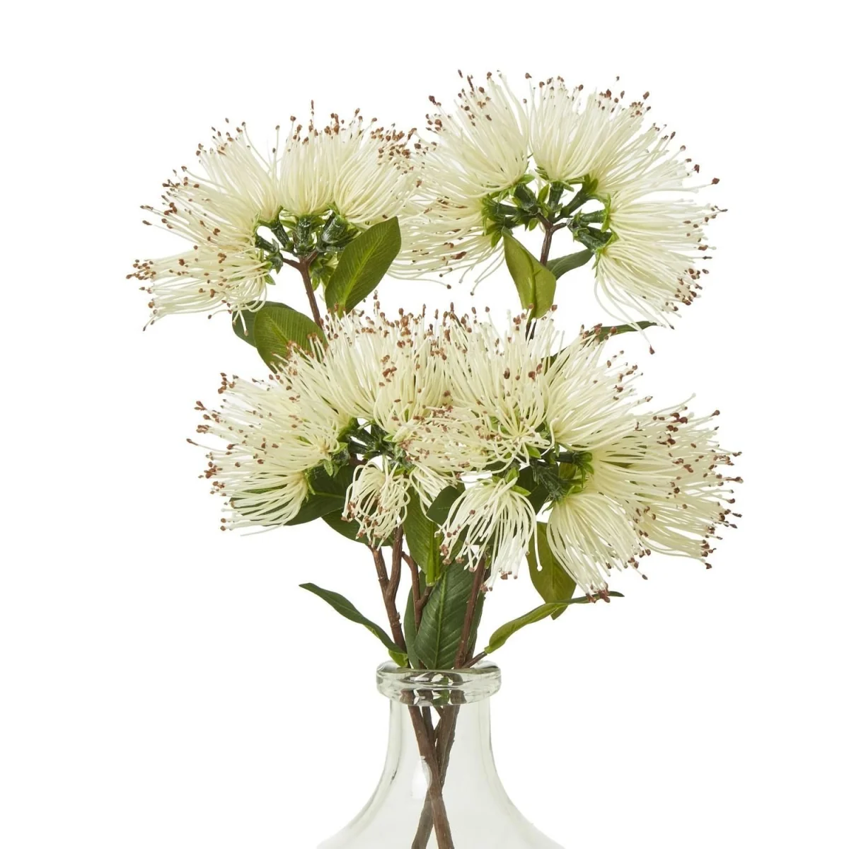Hill Interiors Protea Nitida Stem Artificial Flower Spray - Cream – image 3