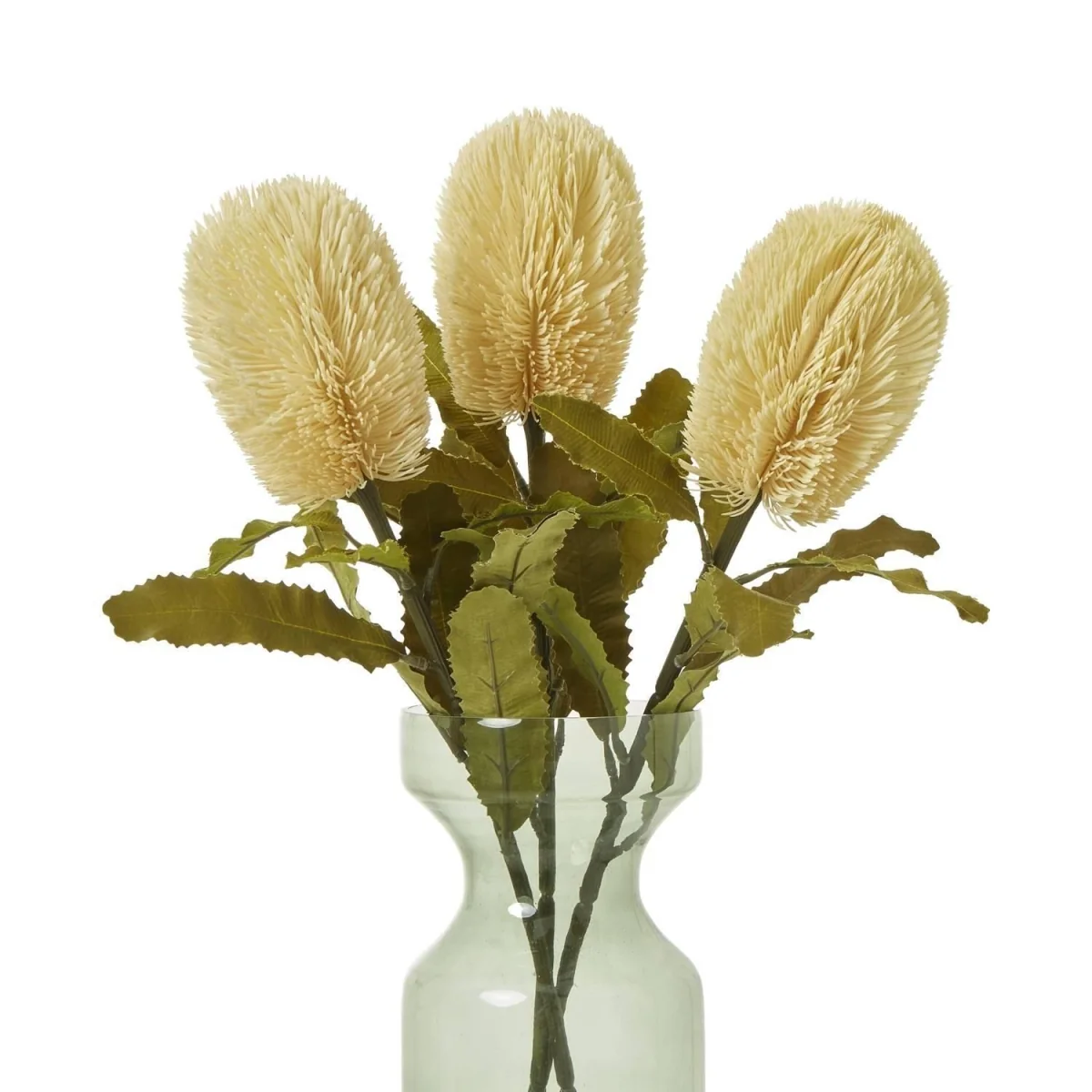 Hill Interiors Banksia Serrata Artificial Flower - Cream – image 2