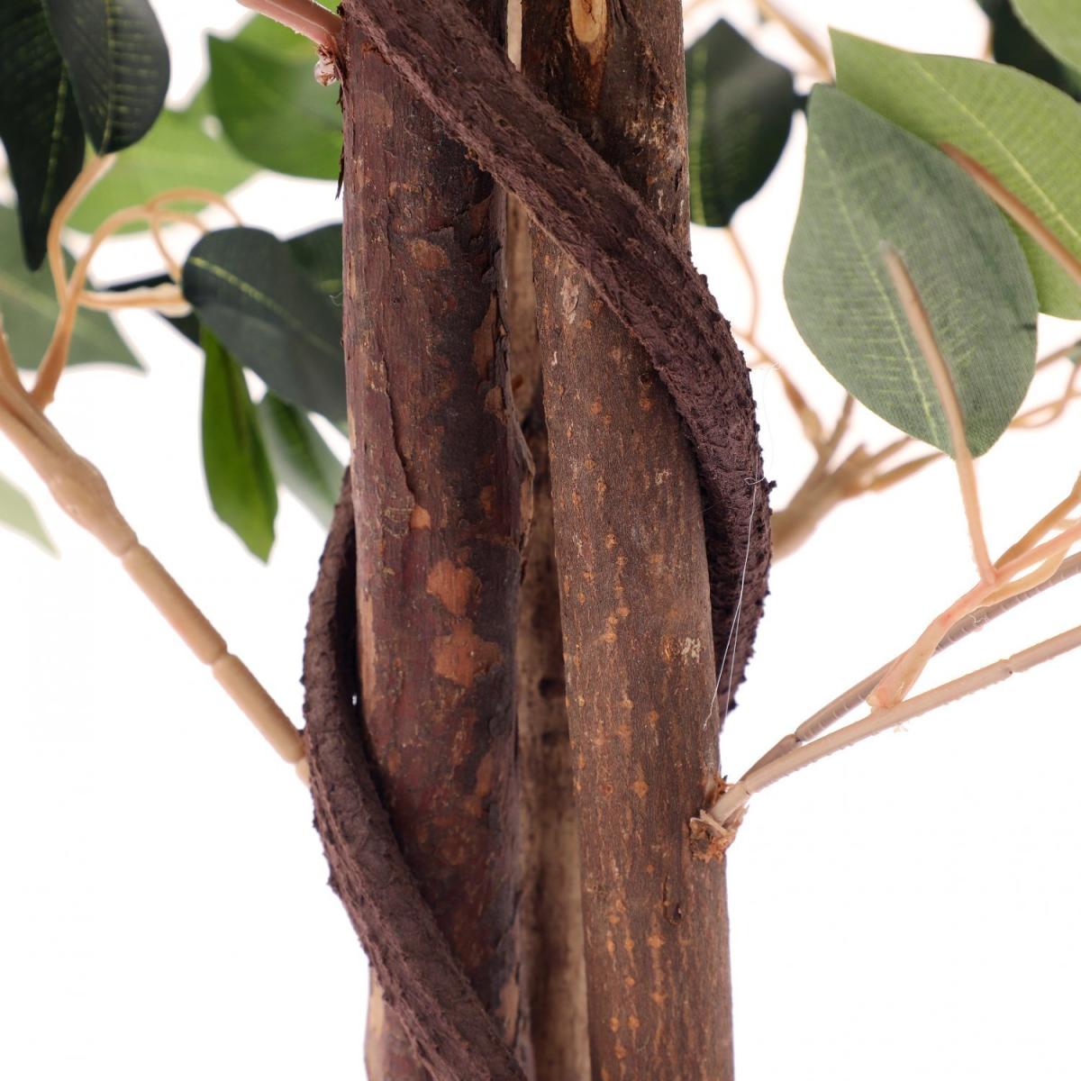 Artificial Ficus Tree Plant Indoor Outdoor Garden Decoration – image 3