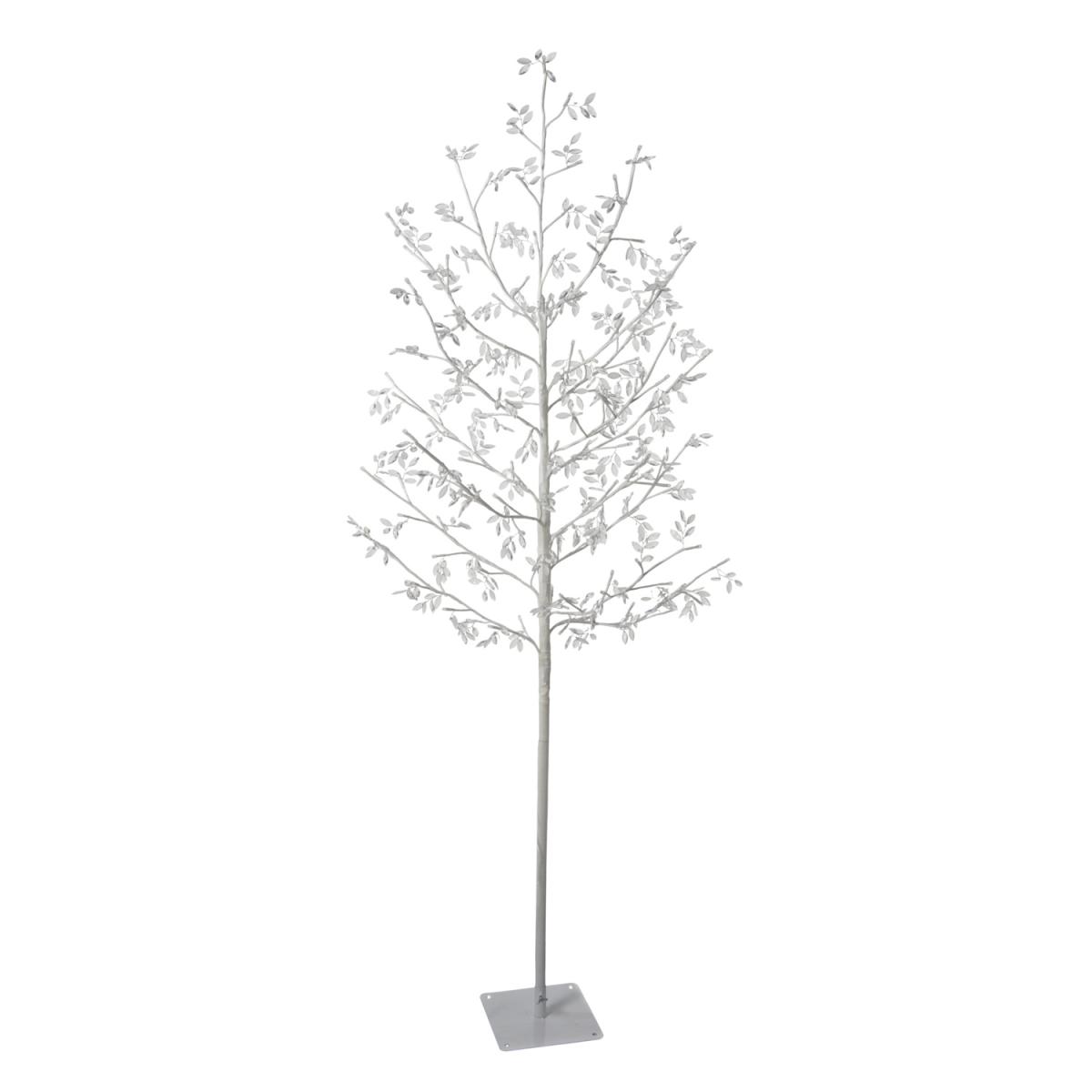 Jewelled Frosted Leaf Tree - White – image 4