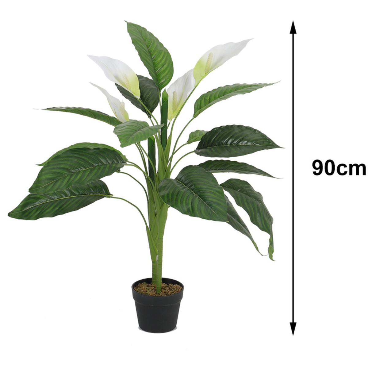 90cm Spathe Artificial Flower - Green – image 4