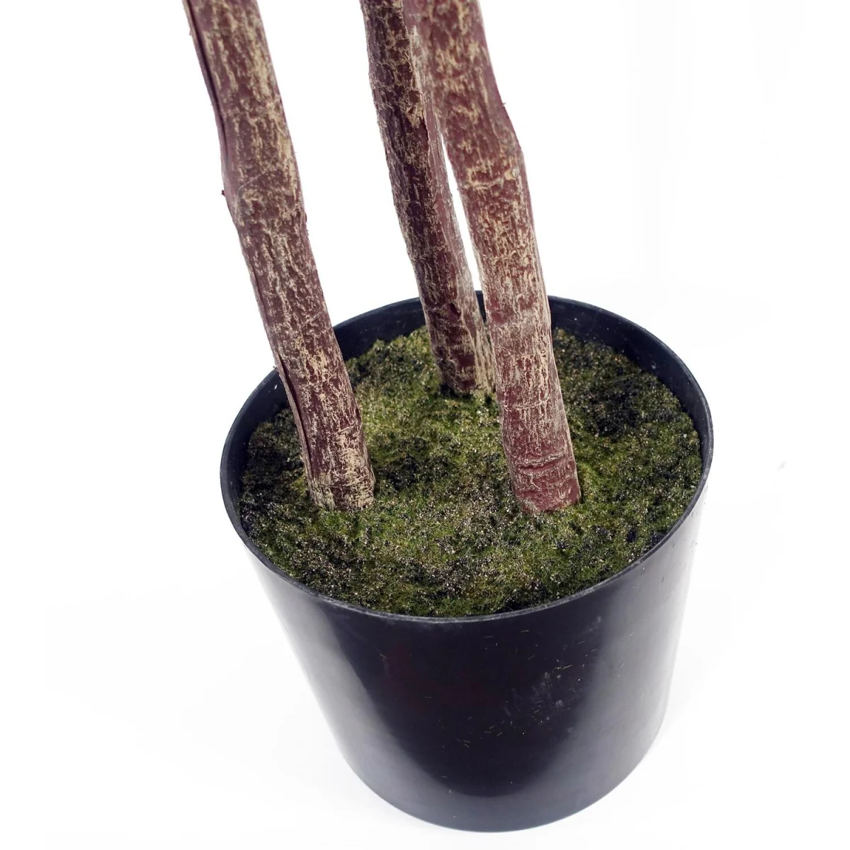 Leaf Design UK Artificial Plant Fiddle Fig Tree Plant Black Plastic Pot - 180cm Premium Fig Tree / 180cm / 70cm – image 5