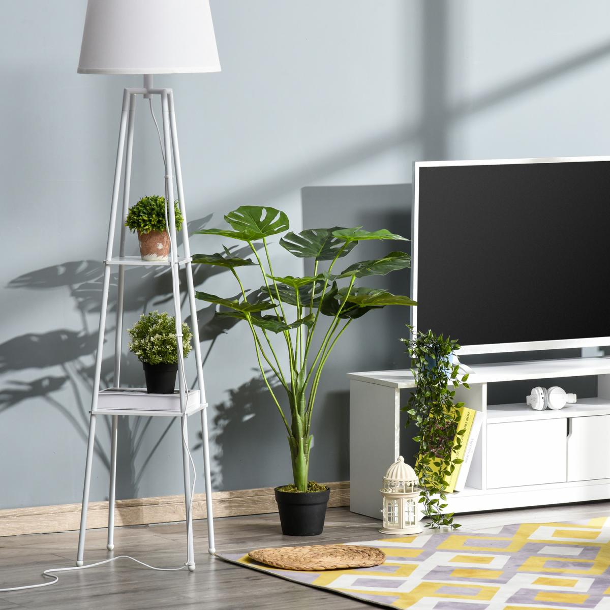 Artificial Monstera Plant - Green – image 6
