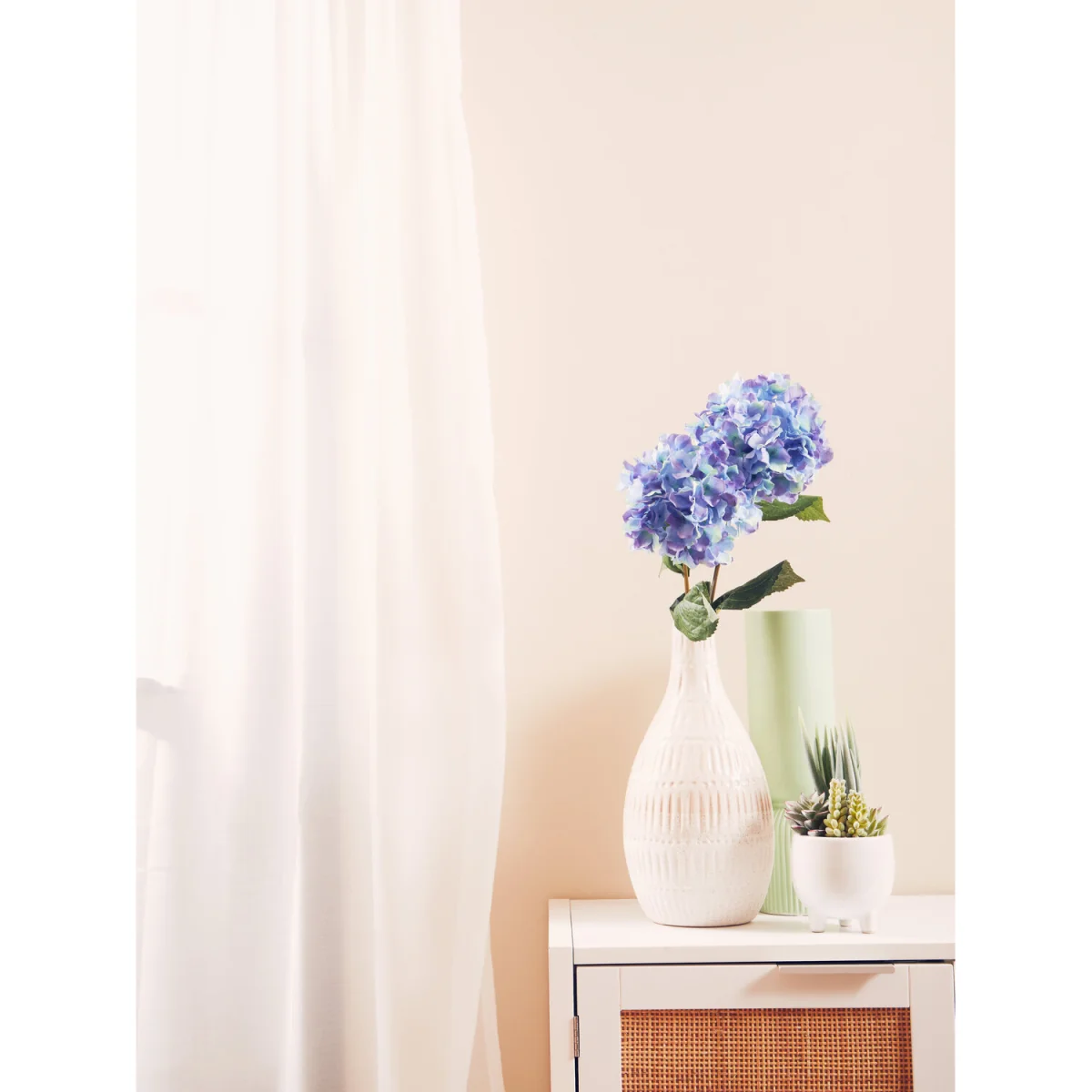 Fiori Blue Hydrangea Flower Stem - Blue – image 3