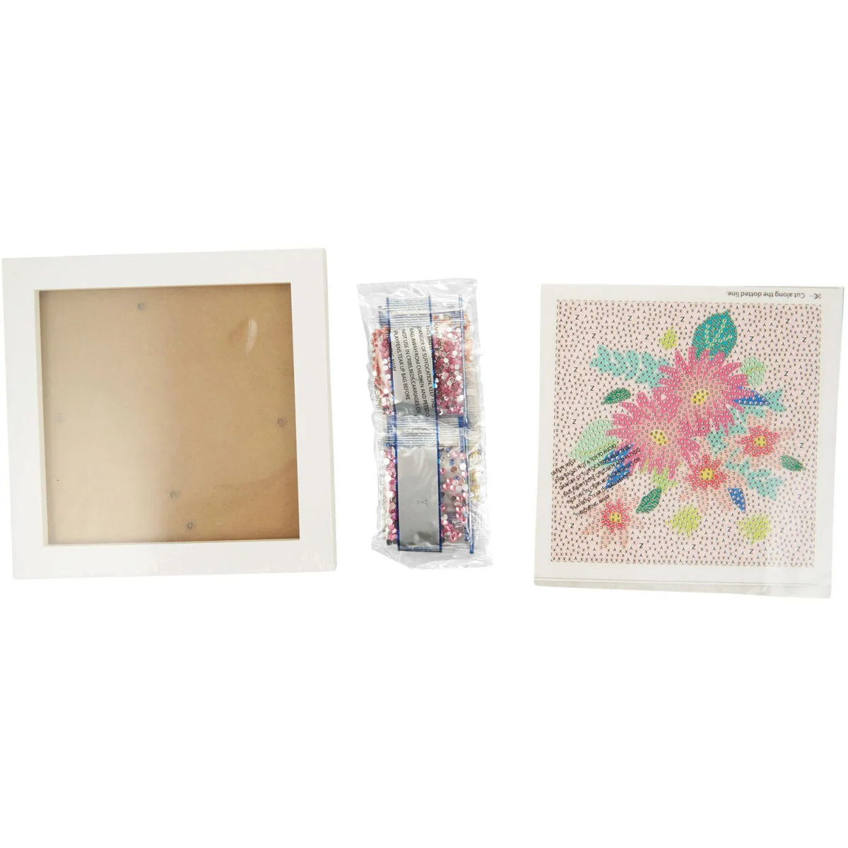 Flower or Butterfly Framed Crystal Kit – image 4