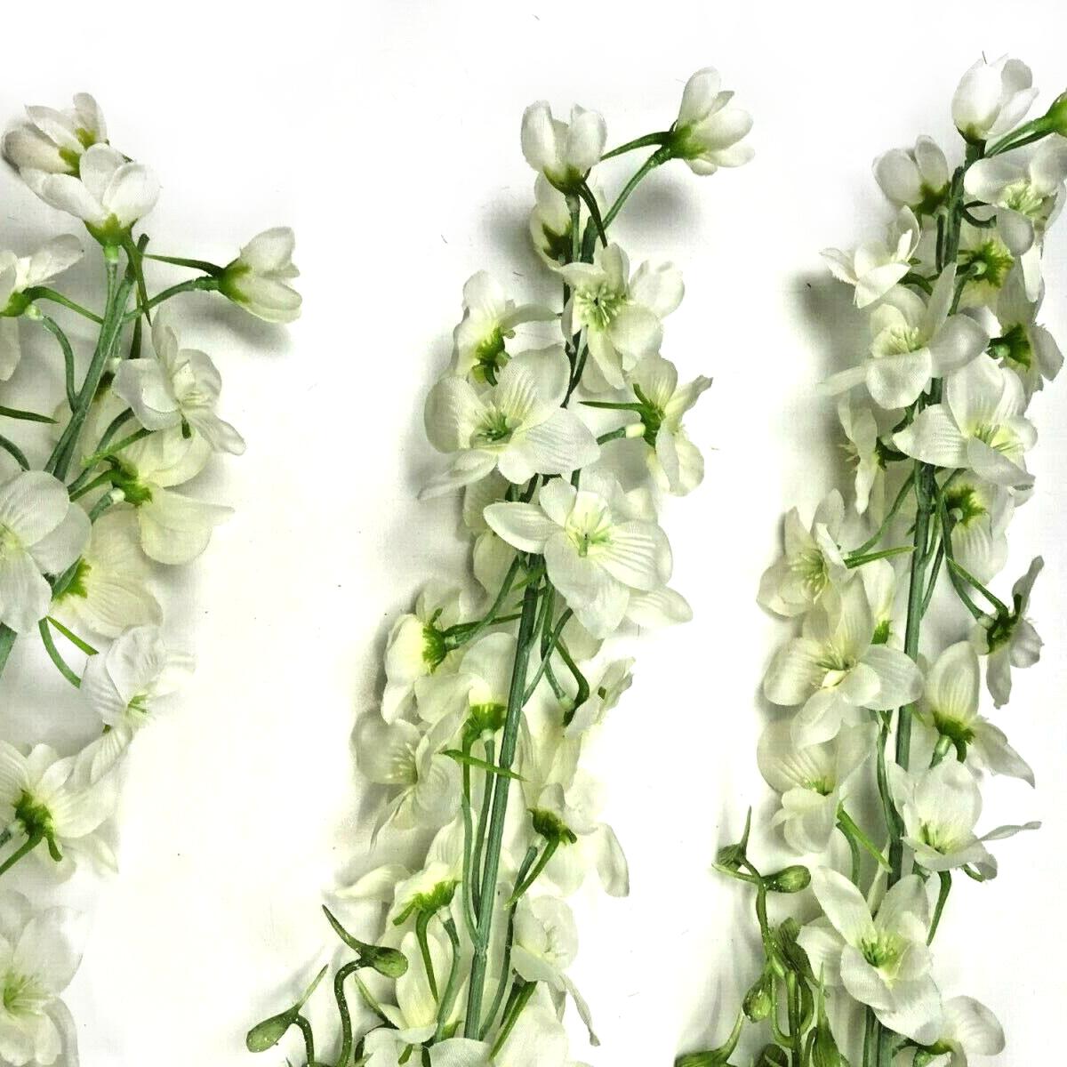 3 Pack Delphinium Sprays - Ivory – image 5