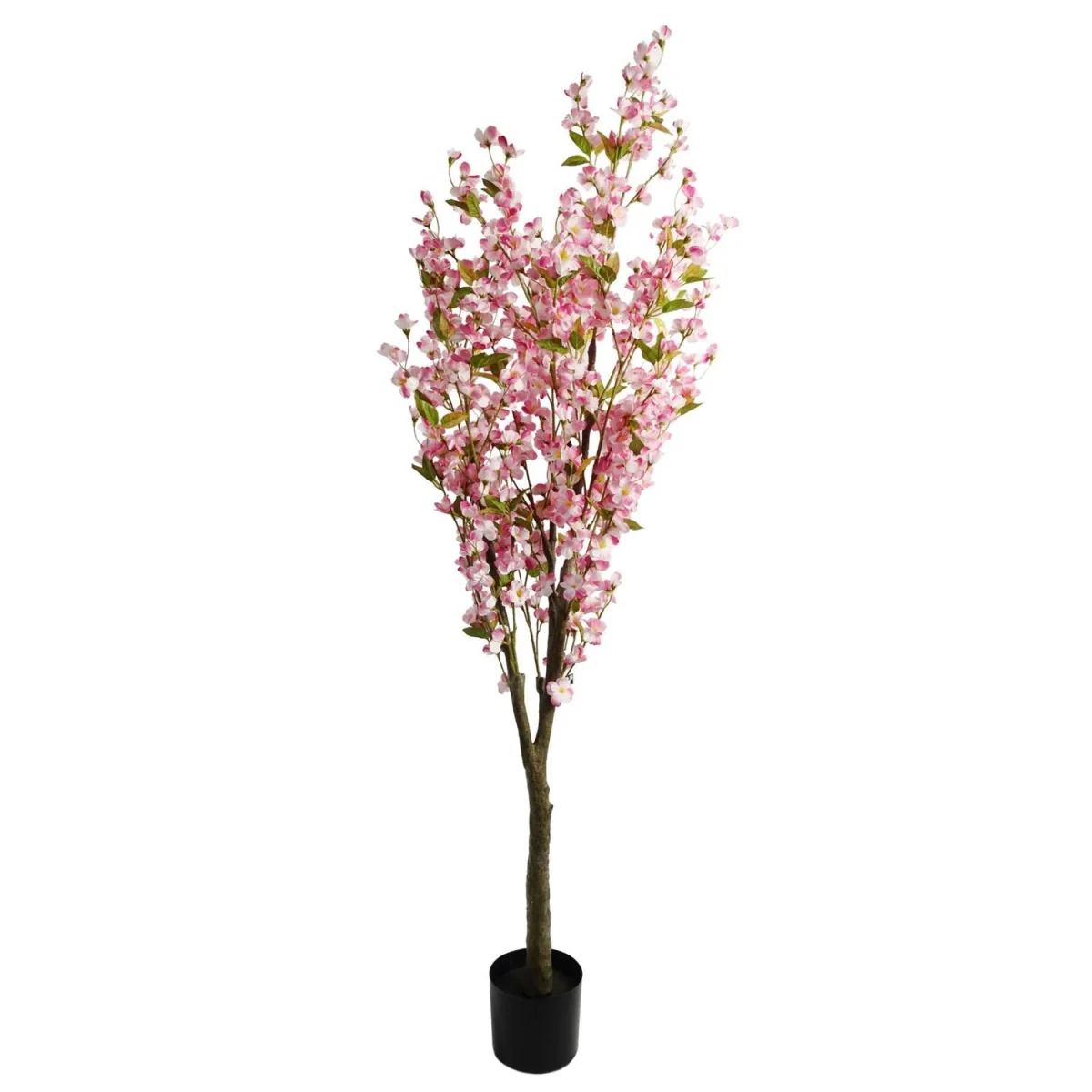 180cm Artificial Pink Cherry Tree Premium - Light Pink Flowering Tree – image 3