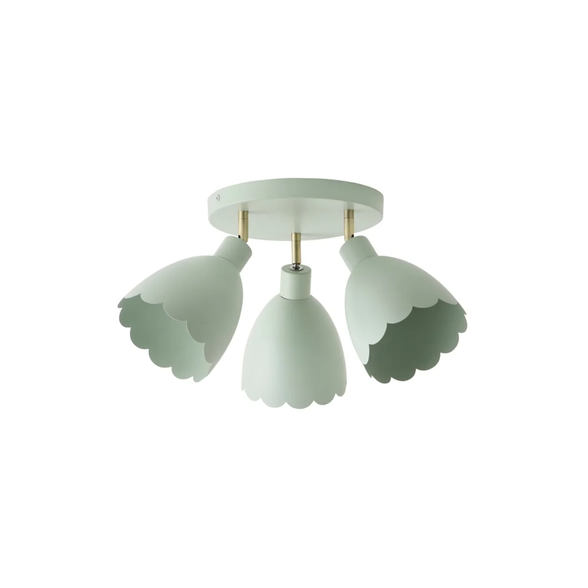 Millie Flower Scallop 3 Way Round Spotlight - Sage Green / 3 – image 2