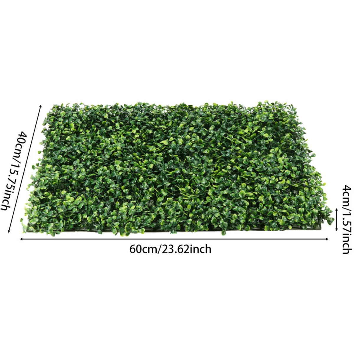 6-Piece Decorative Artificial Plant Wall Panels - Green – image 3