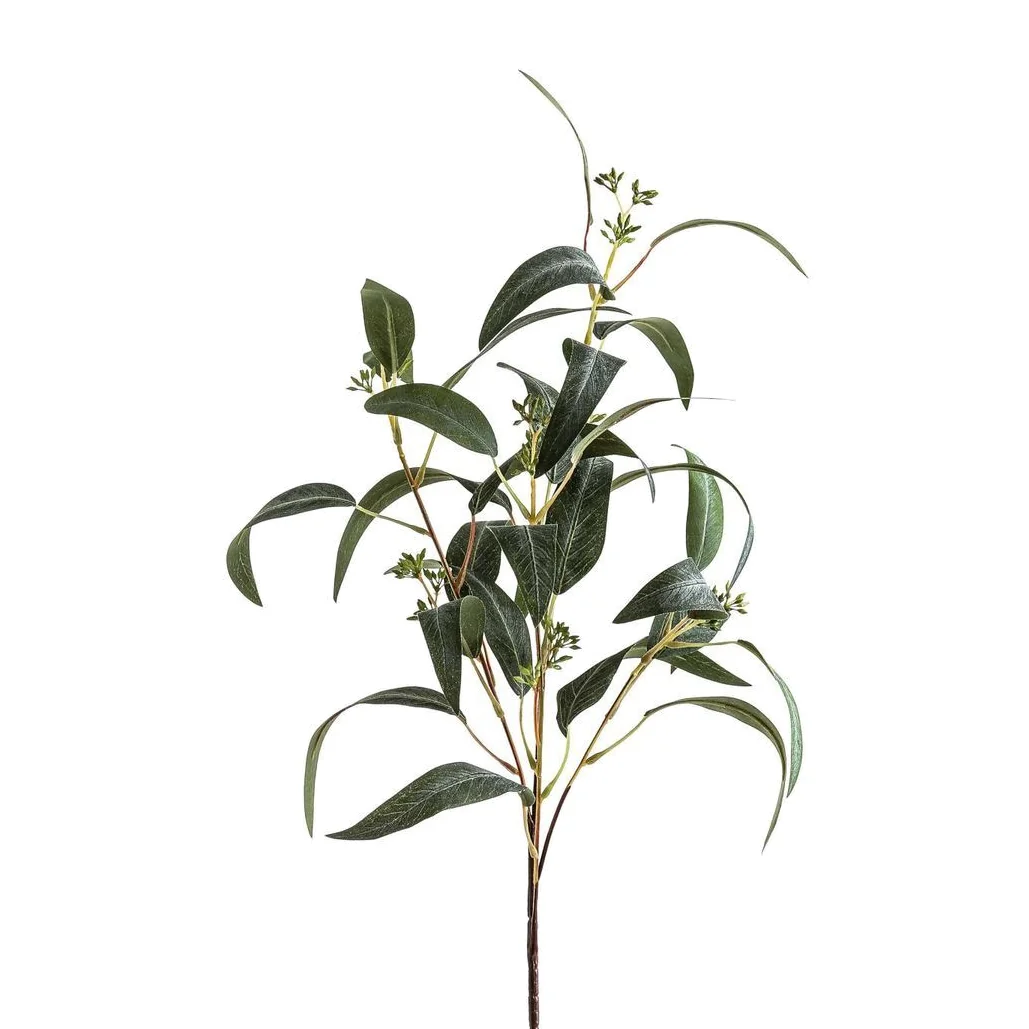 Hill Interiors Seeded Eucalyptus Artificial Plant - Green