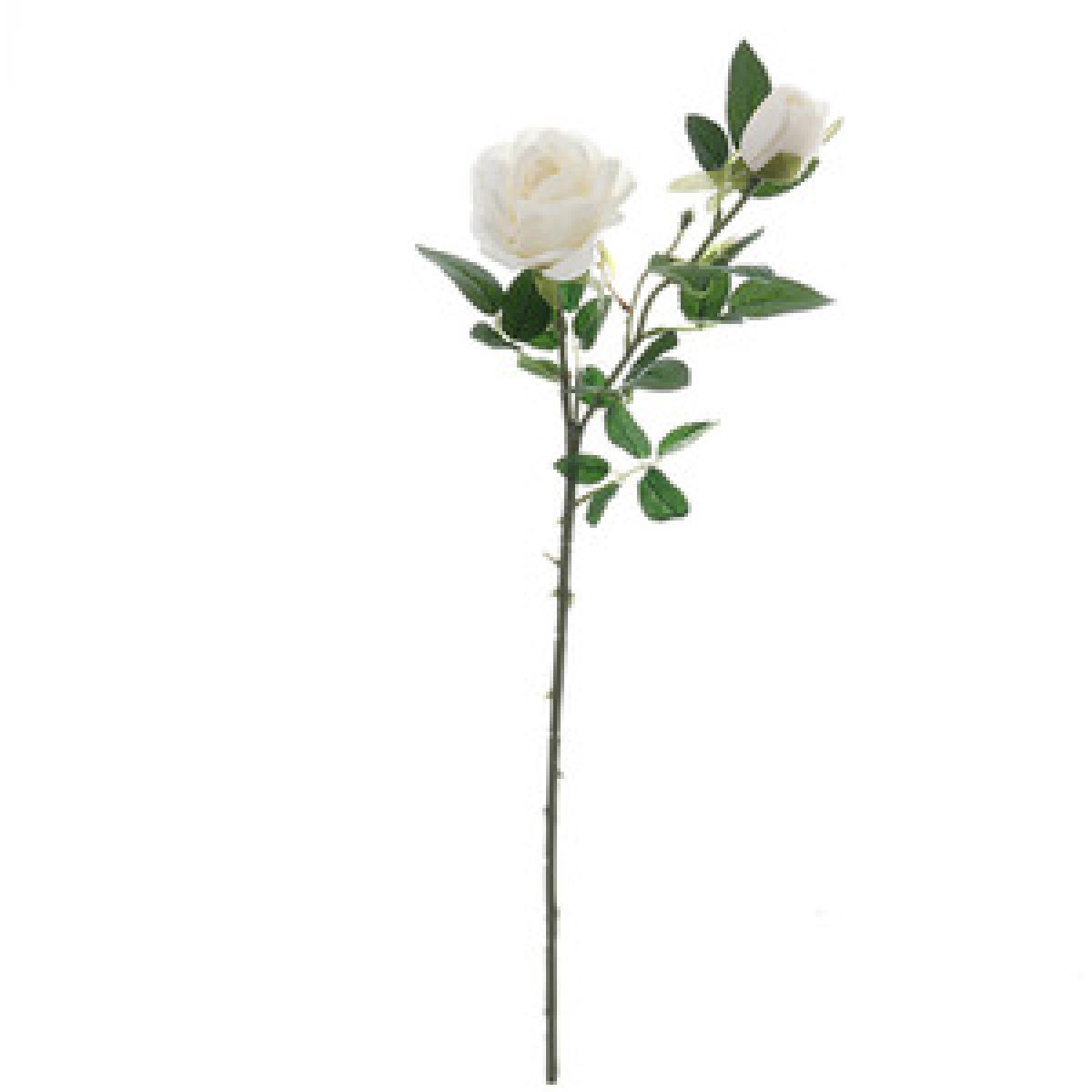 Elegant Natural Touch Rose Stem - Purple – image 8