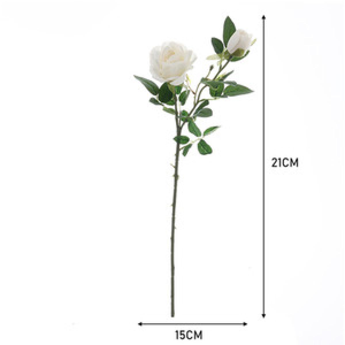 Elegant Natural Touch Rose Stem - Purple – image 9