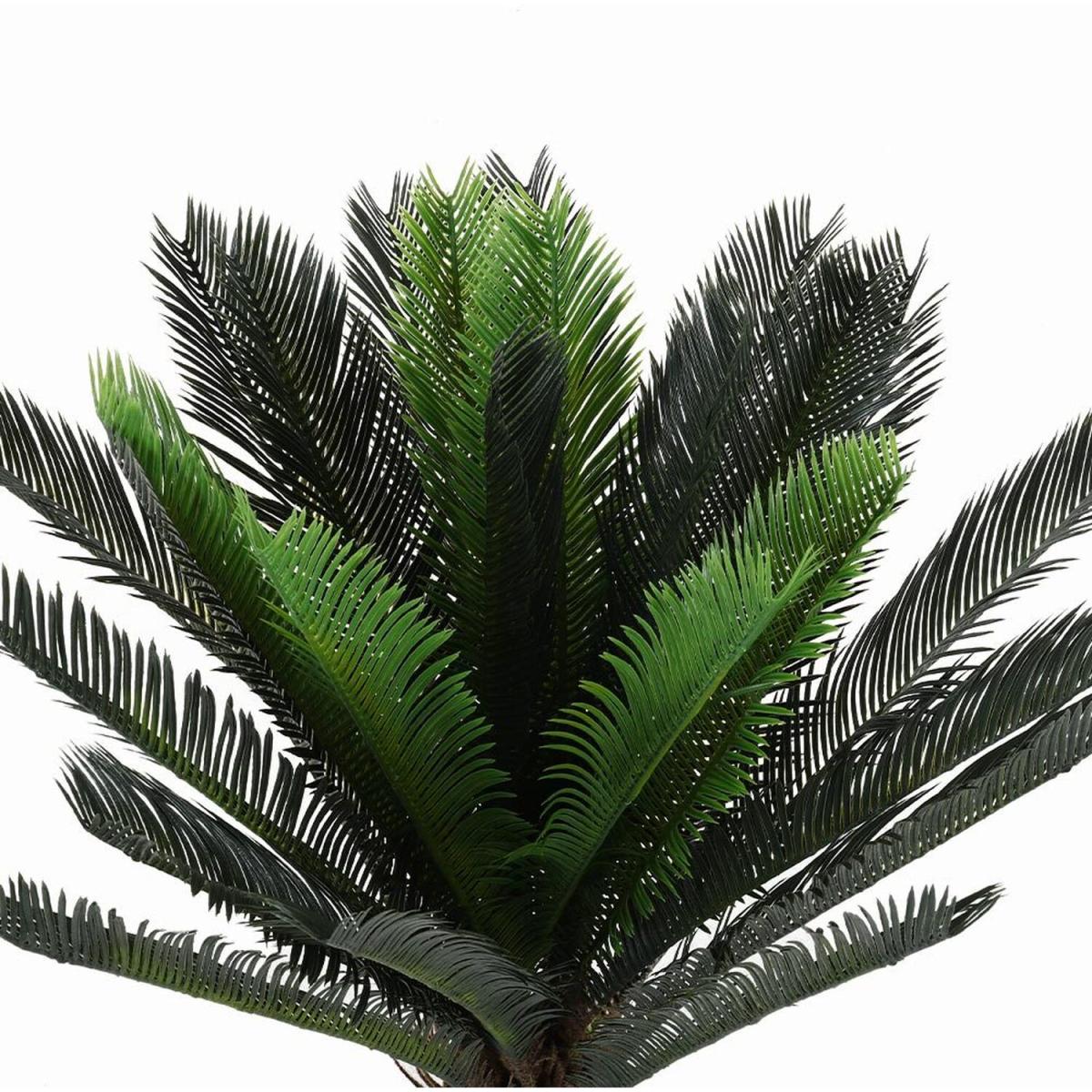 Artificial Cycas Decorative Plant in Planter - Green – image 2