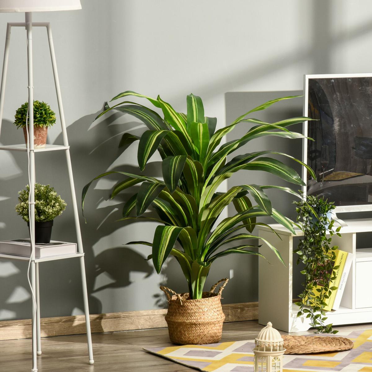 Artificial Dracaena Plant - Green – image 3