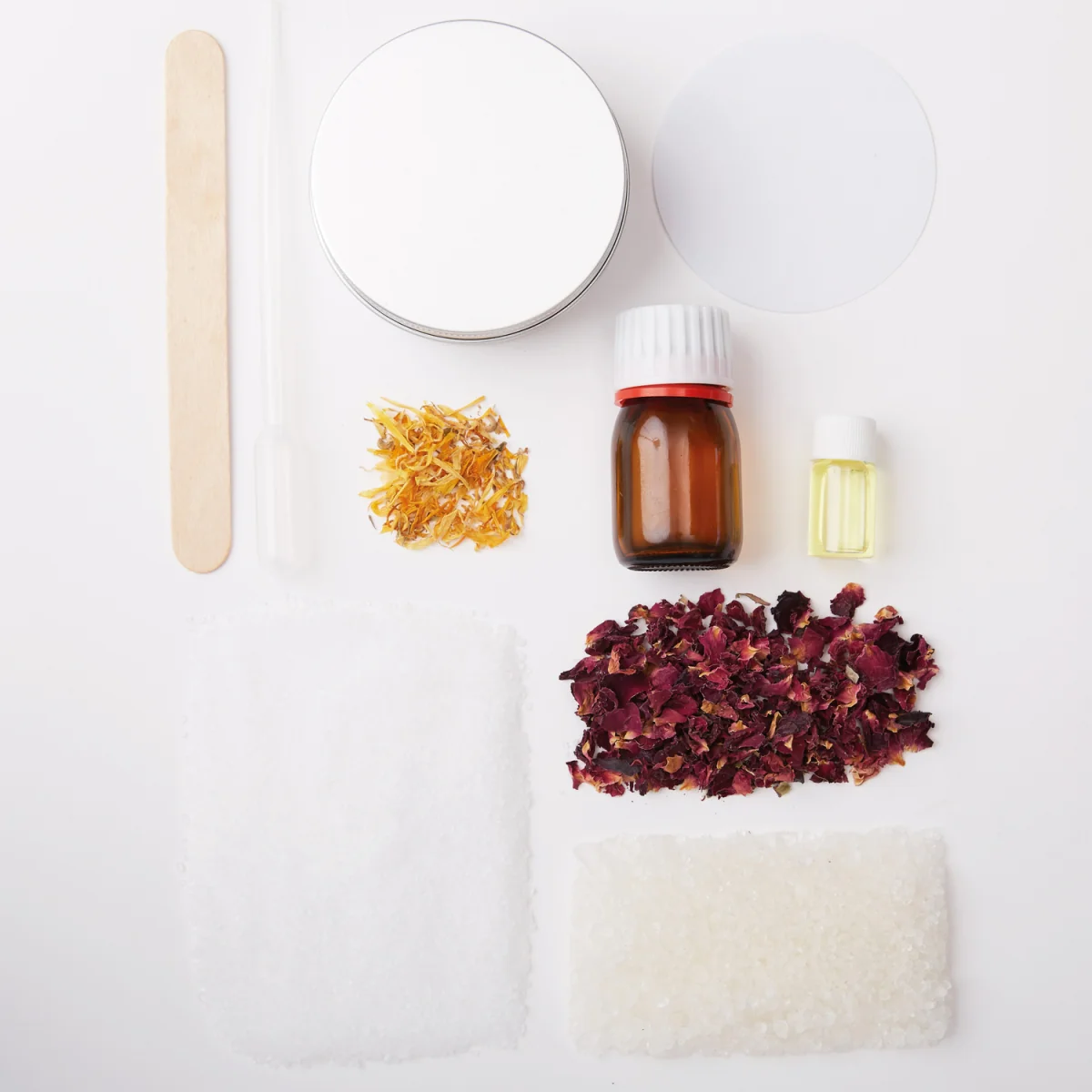House of Crafts Dried Flower Bath Salt Kit - Multiple Colours – image 3