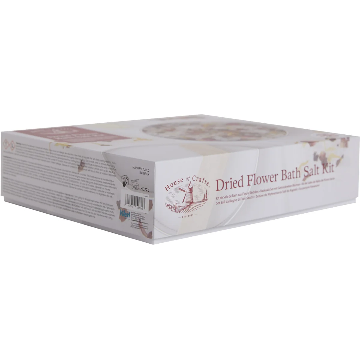 House of Crafts Dried Flower Bath Salt Kit - Multiple Colours – image 5