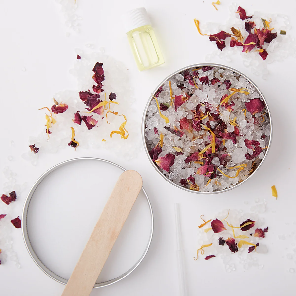 House of Crafts Dried Flower Bath Salt Kit - Multiple Colours – image 1