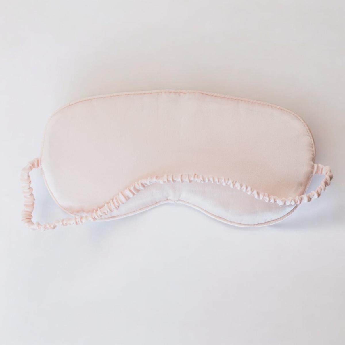 Black / Pink / Purple Flowers Of Evil Silk Eye Mask | One Size | Atelier Noitē – image 5