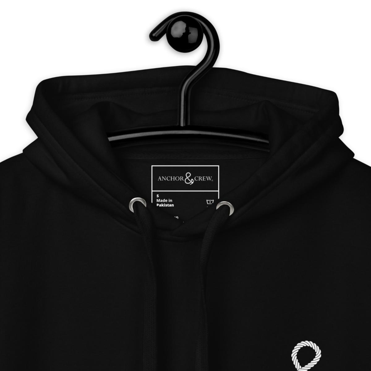 Black Cactus Slow Sundays Running Club Cotton Blend Hoodie - Women | Large | Anchor & Crew – image 4