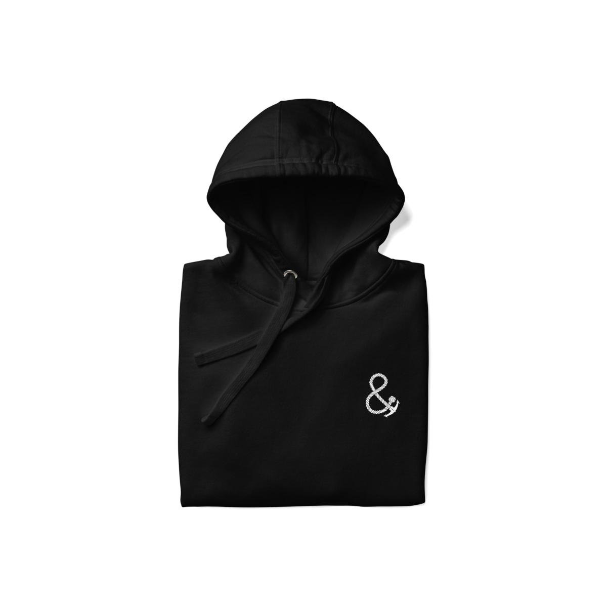 Black Cactus Slow Sundays Running Club Cotton Blend Hoodie - Women | Large | Anchor & Crew – image 1
