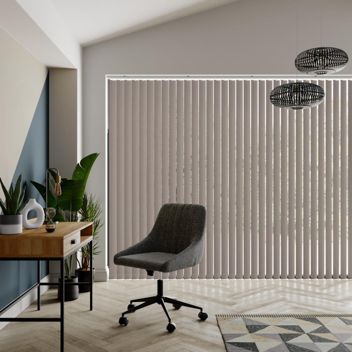 Estella Made to Measure Vertical Blind Brown – image 4