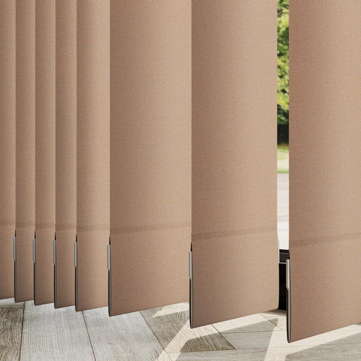 Cavalli Made to Measure Vertical Blind Brown – image 5