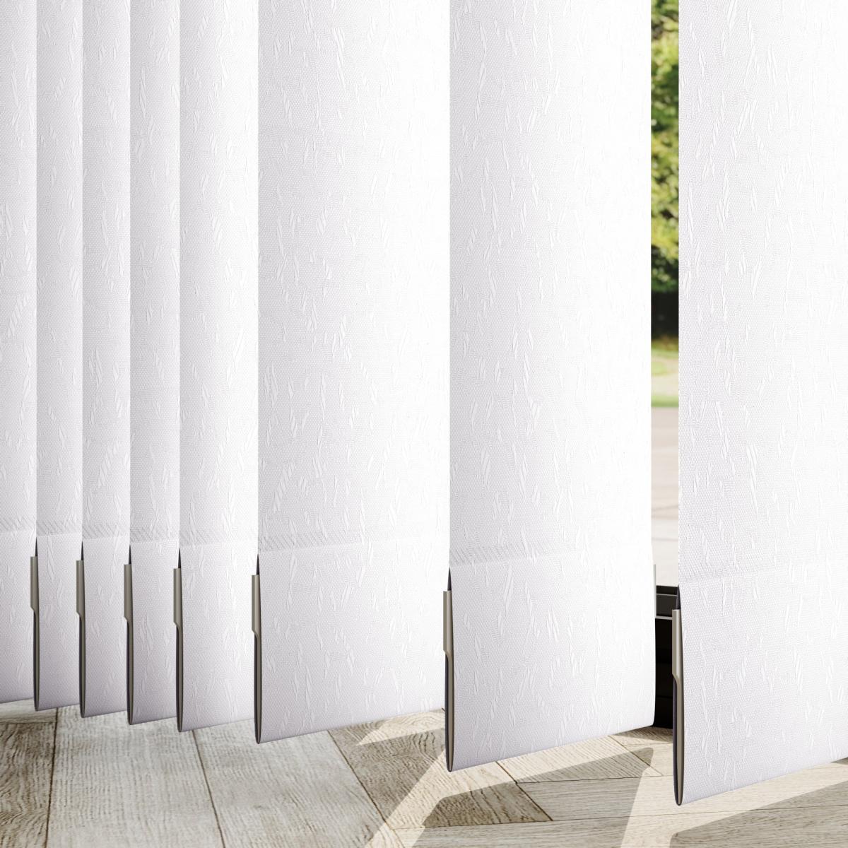 Cleo Made to Measure Vertical Blind White – image 5