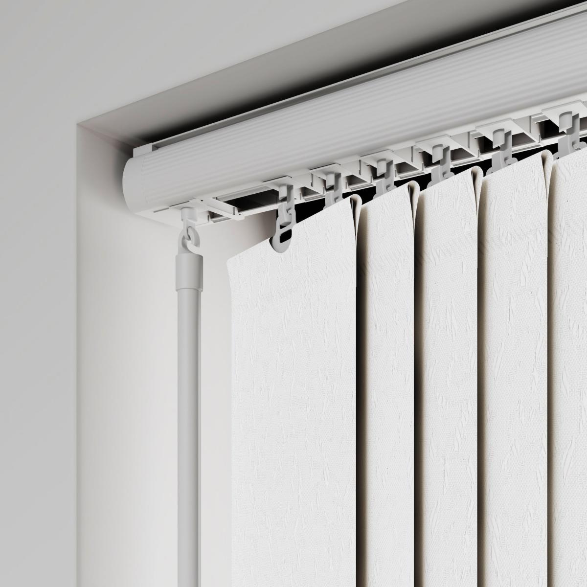 Cleo Made to Measure Vertical Blind White – image 7