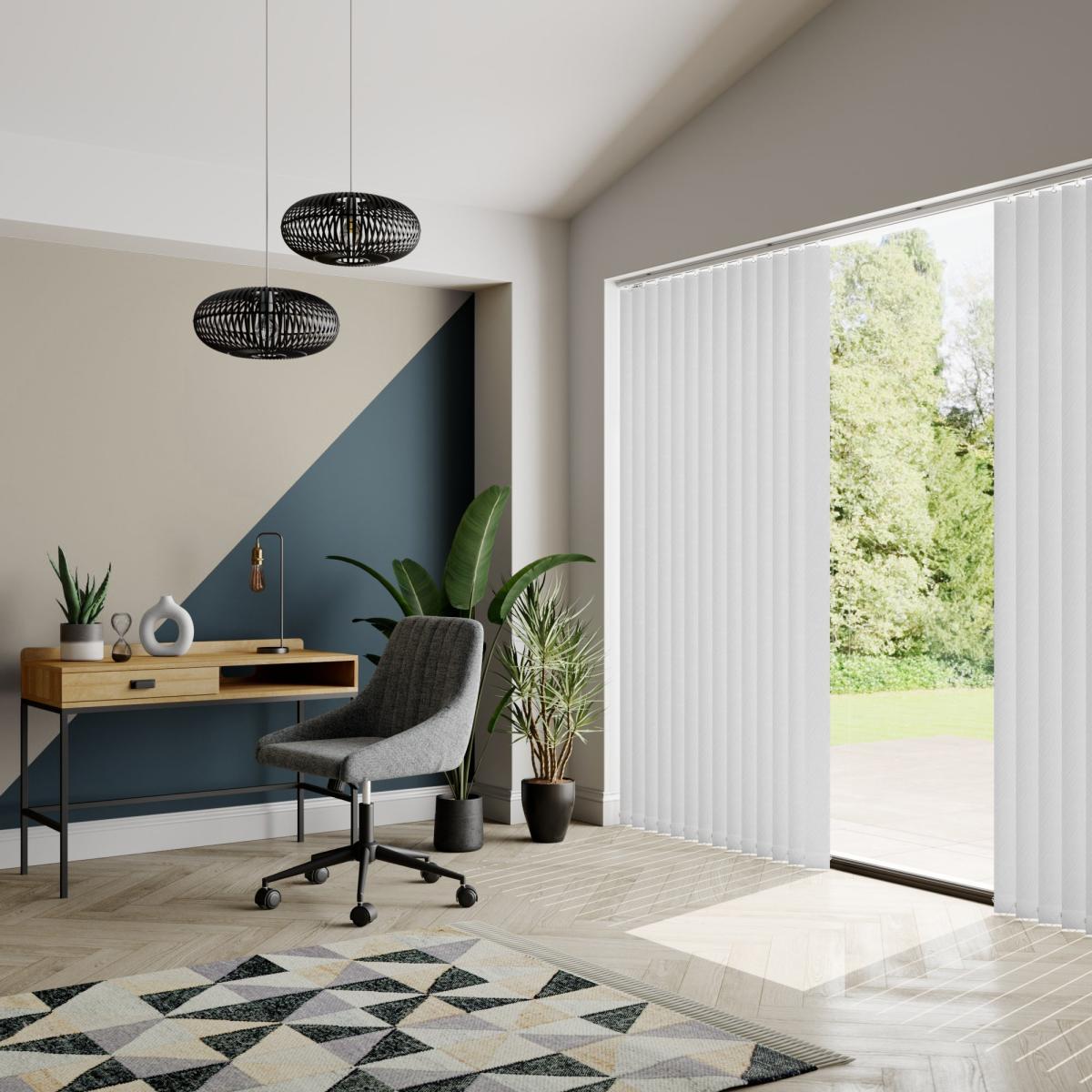 Luxari Made to Measure Vertical Blind White – image 3