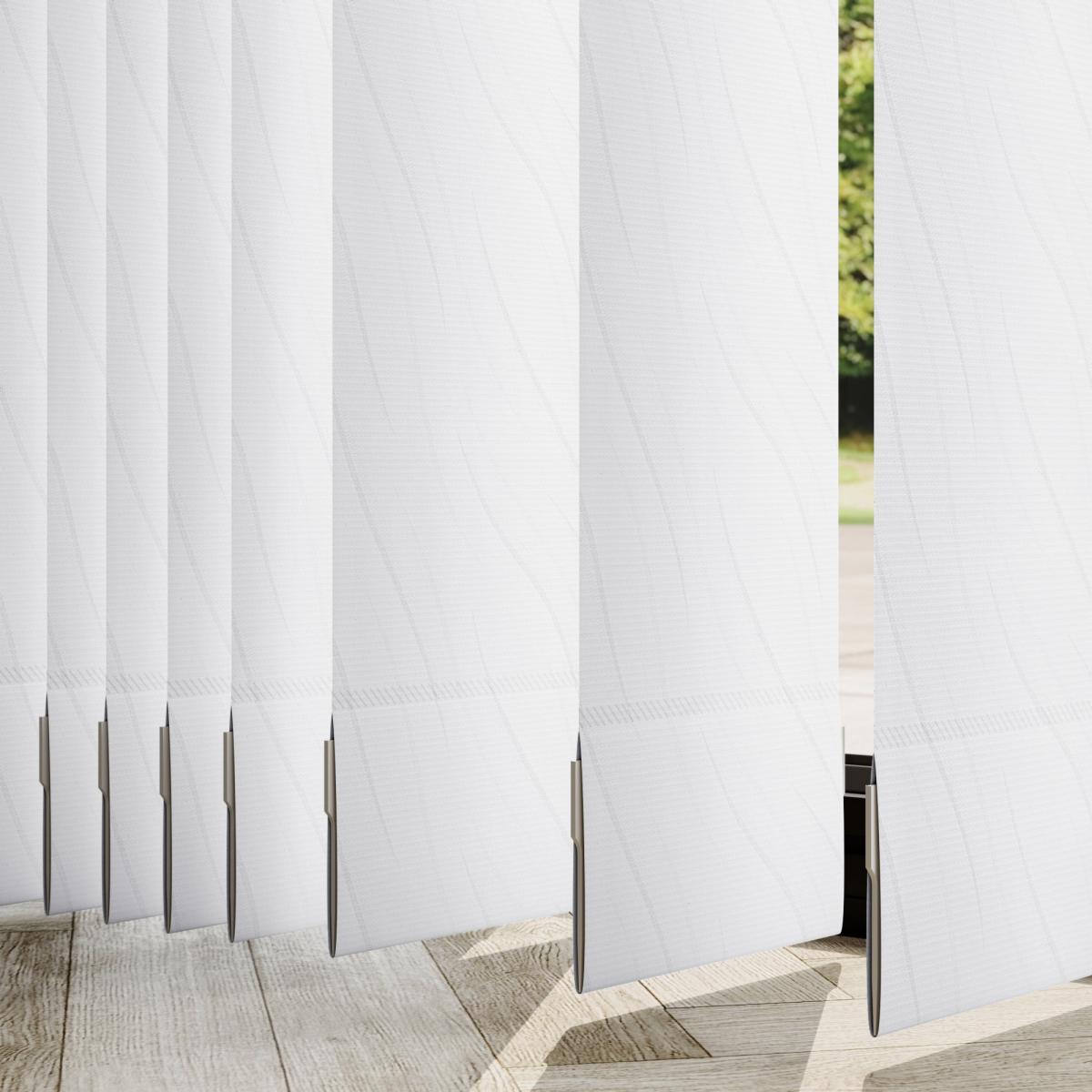 Luxari Made to Measure Vertical Blind White – image 5