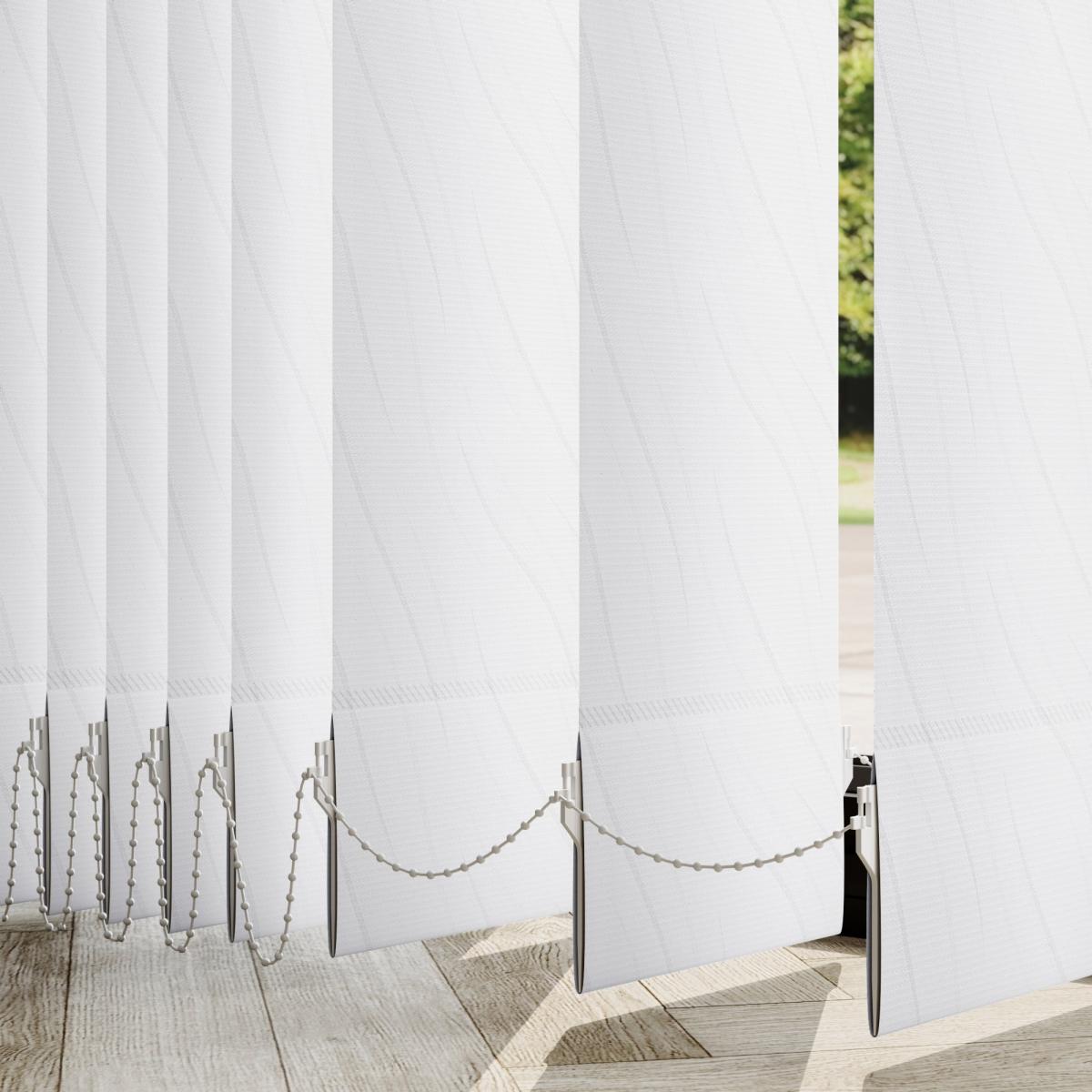 Luxari Made to Measure Vertical Blind White – image 1
