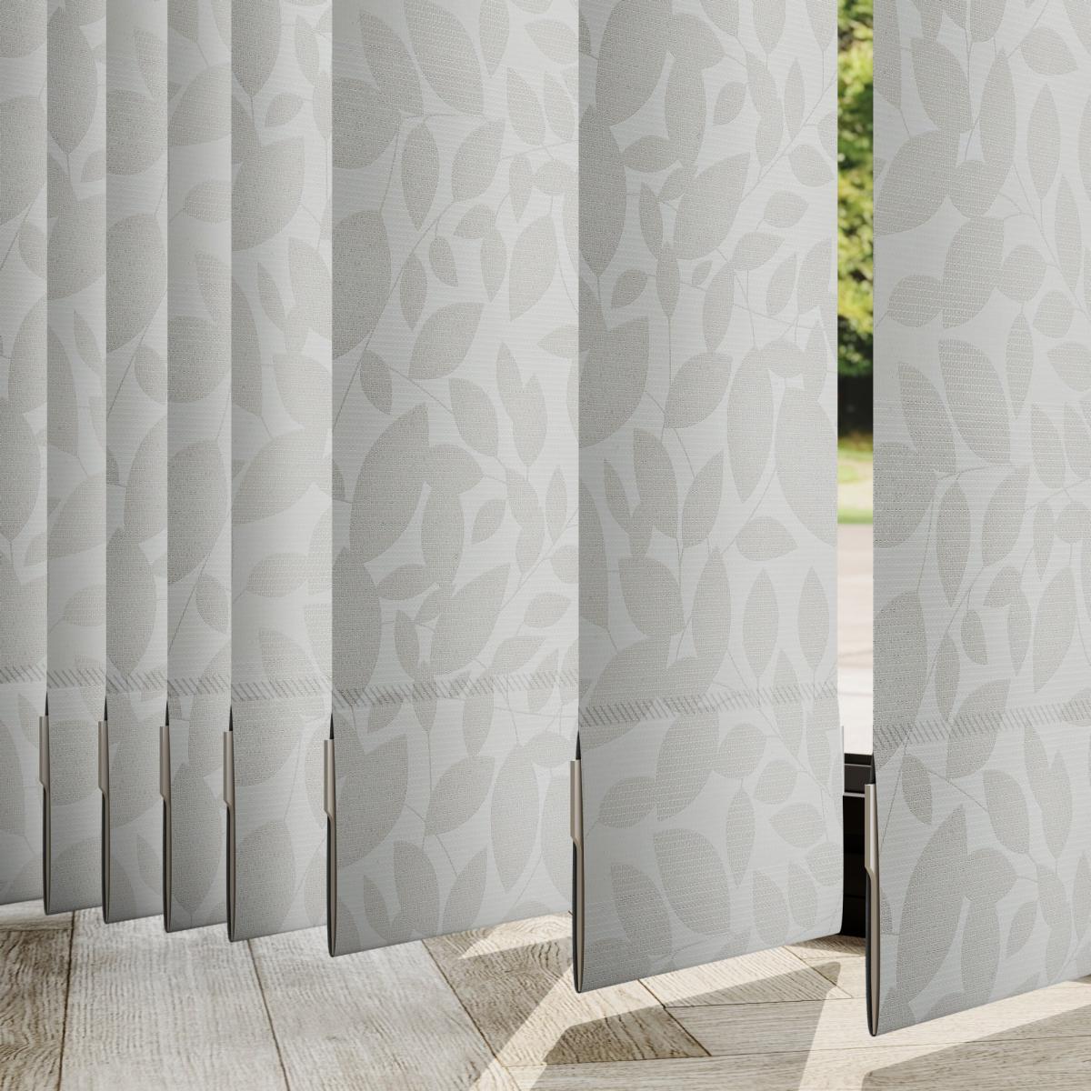 Isla Made to Measure Vertical Blind Grey – image 5