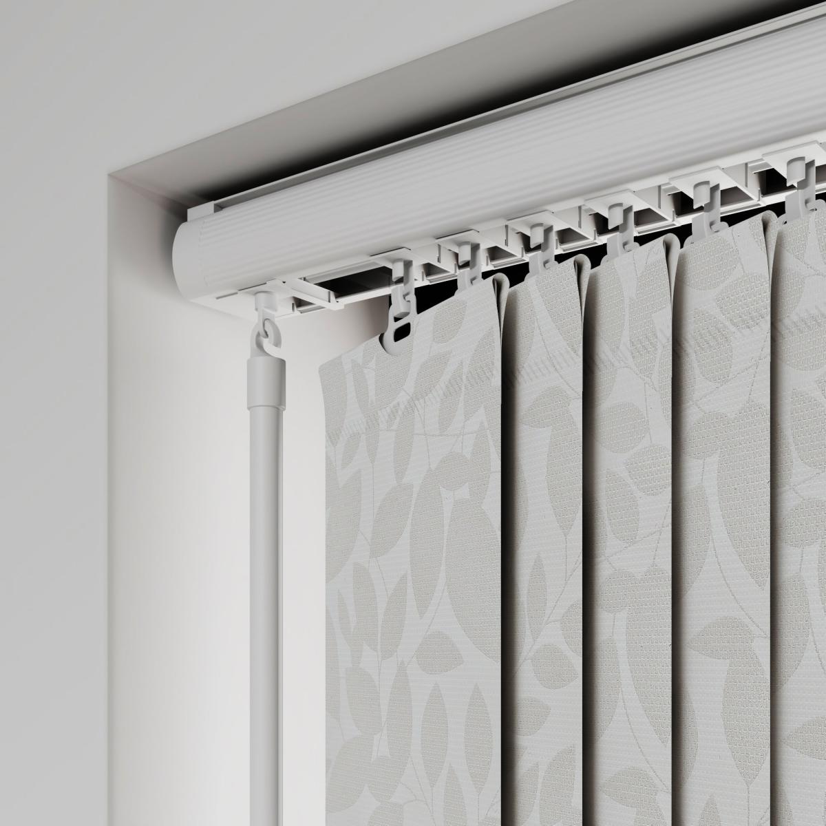 Isla Made to Measure Vertical Blind Grey – image 7