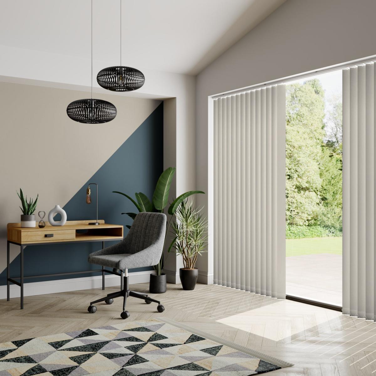 Kobe Made to Measure Vertical Blind Grey – image 3