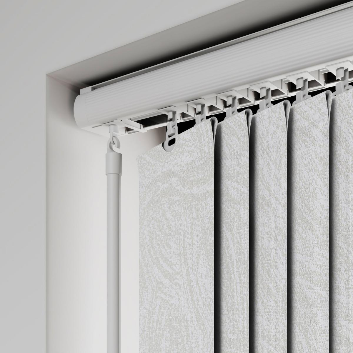 Samba Made to Measure Vertical Blind White/Grey – image 7