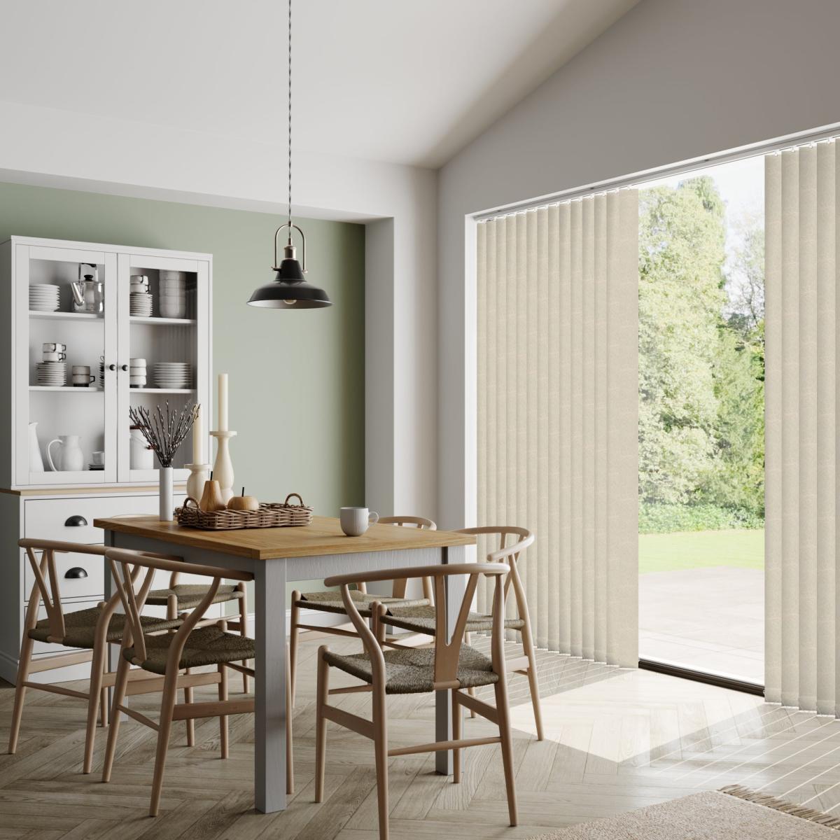 Ophelia Made to Measure Vertical Blind Cream – image 3