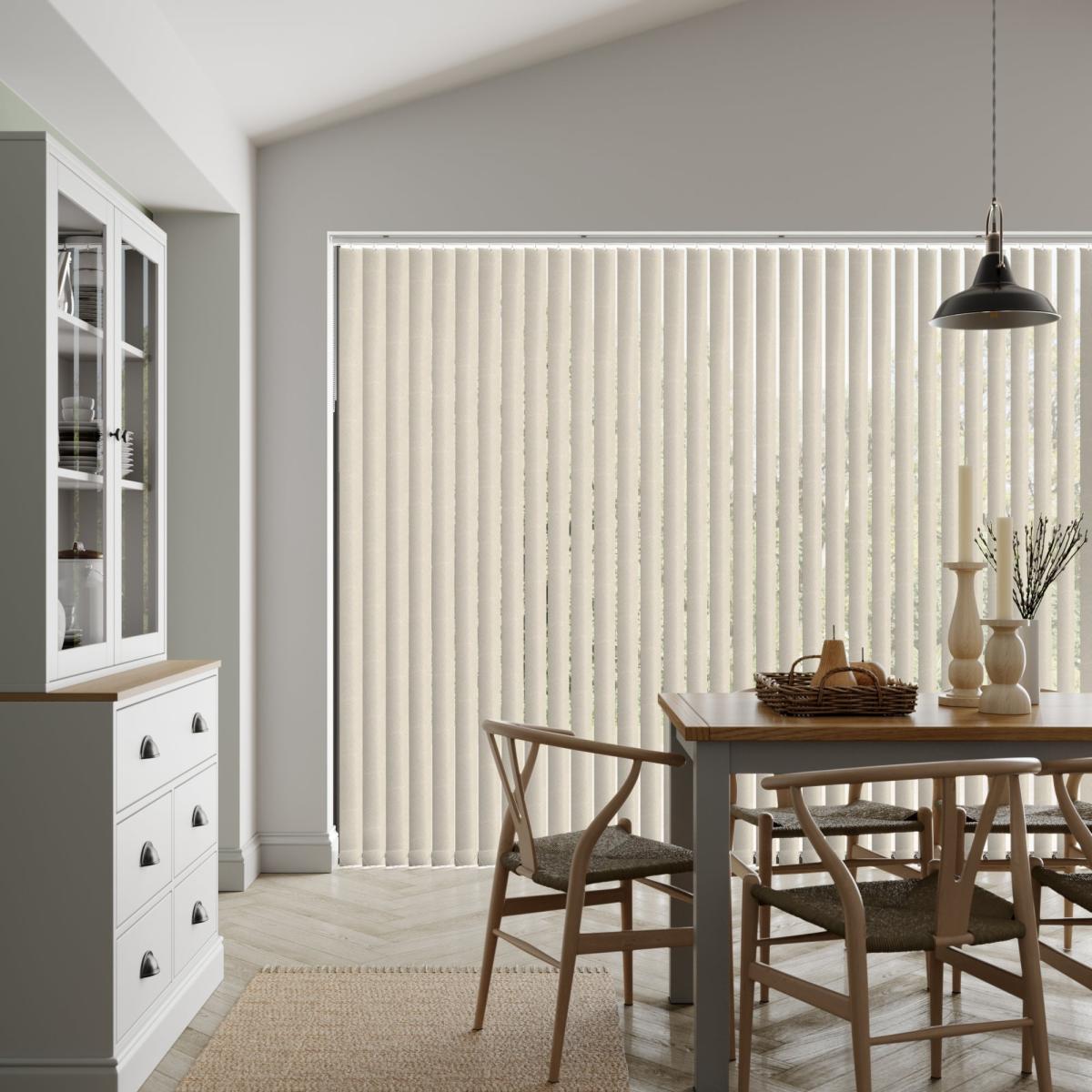 Ophelia Made to Measure Vertical Blind Cream – image 4
